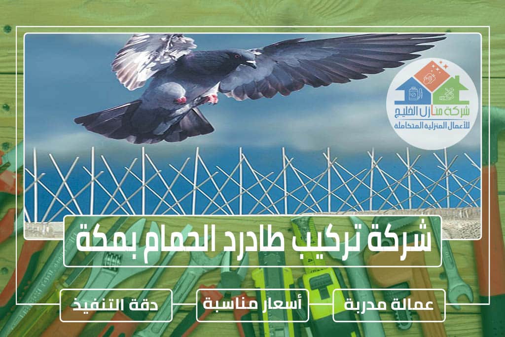شركة تركيب طارد الحمام بمكة 0500626590 » شركة منازل الخليج شركة تركيب طارد الحمام بمكة