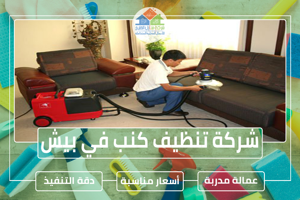 شركة تنظيف كنب في بيش
