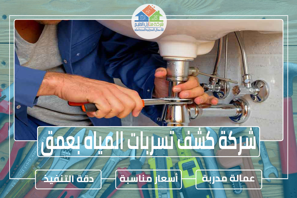 شركة كشف تسربات المياه بعمق 